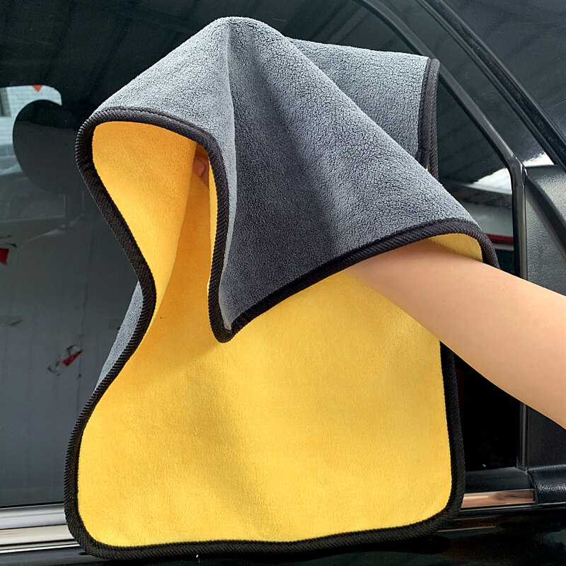 double sided car towel