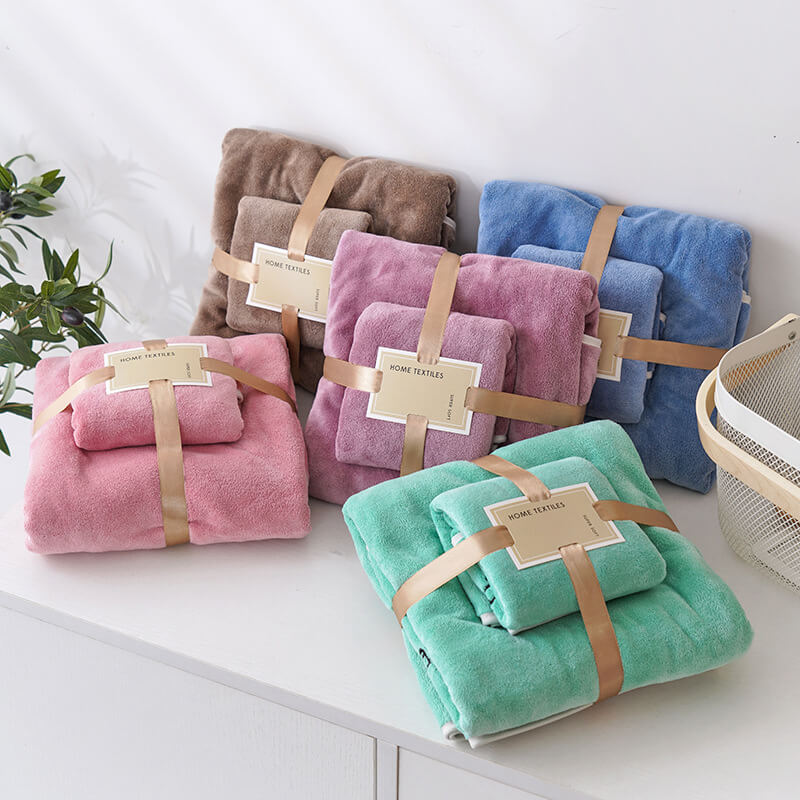Microfiber towel set
