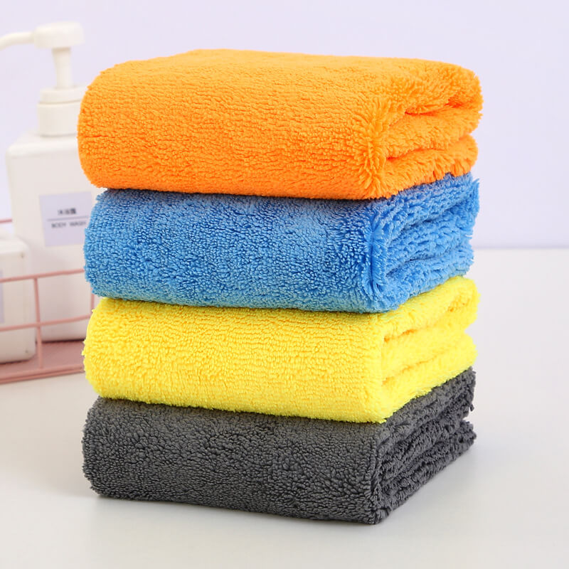 long short pile car towel